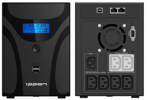 Ippon Smart Power Pro II 2200 (1005590) Источник бесперебойного питания