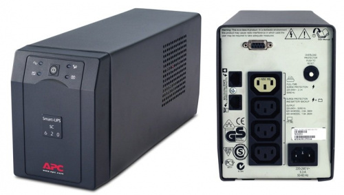 SC620I APC Smart-UPS SC 620 ВА Источник бесперебойного питания SC620I APC Smart-UPS SC 620 ВА Источник бесперебойного питания