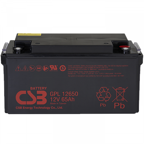 CSB GPL 12650 Аккумулятор герметичный свинцово-кислотный