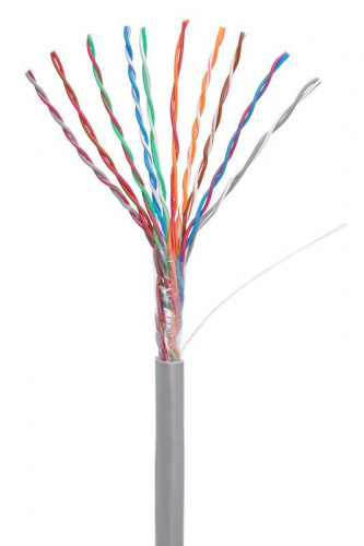 U/UTP 10pair, Cat5, In, PVC (EC-UU010-5-PVC-GY-3) Кабель «витая пара» (LAN) для структурированных систем связи U/UTP 10pair, Cat5, In, PVC (EC-UU010-5-PVC-GY-3) Кабель «витая пара» (LAN) для структурированных систем связи