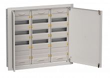 Корпус металлический встраиваемый TITAN 5 ЩРв-144 (3х48) 755х885х130 IP31 одна дверь серый (TI5-50-V-3х048-31-7035)