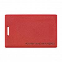 EM-Marine CLAMSHELL RED (толстая) с номером (11741)