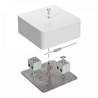 Коробка огнестойкая 75х75х30 (латунь) (40-0450-FR2.5-4-П-Е60) Коробка огнестойкая для открытой установки