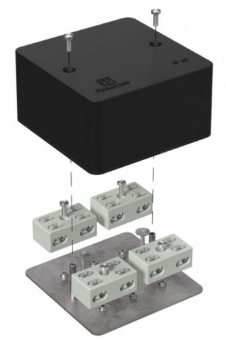 Коробка огнестойкая разветвительная для к/к 85х85х45 (40-0460-9005-FR6.0-4-8-Р) Коробка огнестойкая