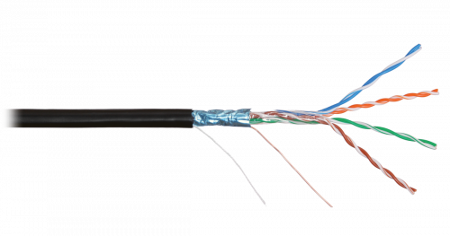 F/UTP 4pair, Cat5e, Solid, Out, PVC (NMC 4200B-BK) Кабель «витая пара» (LAN) для структурированных систем связи F/UTP 4pair, Cat5e, Solid, Out, PVC (NMC 4200B-BK) Кабель «витая пара» (LAN) для структурированных систем связи