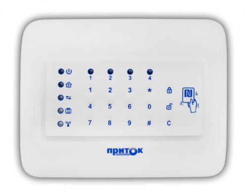 Приток-А-КОП-02.4К Устройство оконечное объектовое приемно-контрольное c GSM и LAN коммуникаторами