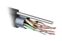 F/UTP 4PR 24AWG CAT5e 305м OUTDOOR+ТРОС*1. PROCONNECT (01-0155) Кабель «витая пара» (LAN) для структурированных систем связи