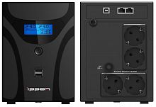 Ippon Smart Power Pro II 1200 Euro (1029740) Источник бесперебойного питания