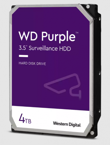 HDD 4000 GB (4 TB) SATA-III Purple (WD43PURZ) Жесткий диск (HDD) для видеонаблюдения HDD 4000 GB (4 TB) SATA-III Purple (WD43PURZ) Жесткий диск (HDD) для видеонаблюдения