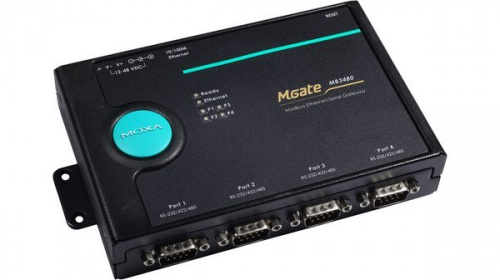 MGate MB3480 4-портовый преобразователь протоколов MGate MB3480 4-портовый преобразователь протоколов