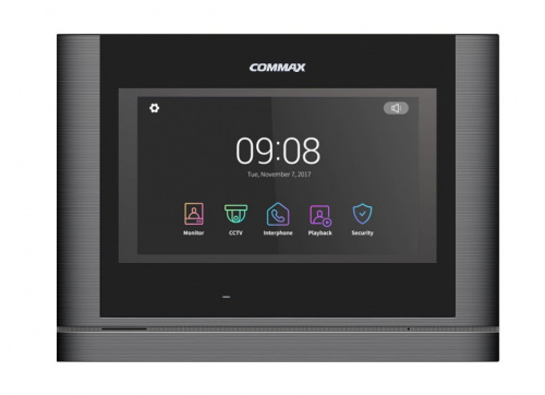 CDV-70MF/VZ (темно-серый) Black Smog Монитор видеодомофона цветной CDV-70MF/VZ (темно-серый) Black Smog Монитор видеодомофона цветной