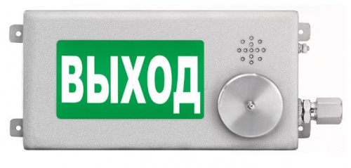 ТСЗВ-Exm-Н-Прометей-МИНИ 12-36В "ВЫХОД" Оповещатель пожарный взрывозащищенный комбинированный