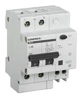 АД12 2Р 40А 30мА GENERICA (MAD15-2-040-C-030) Автоматический выключатель дифференциального тока