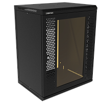ТВС-12U-600-600-С+П-9005 (05-2129-B) Шкаф настенный телекоммуникационный