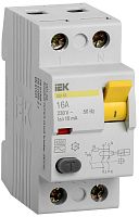 ВД1-63 2Р 16А 10мА (MDV10-2-016-010) Автоматический выключатель дифференциальный (УЗО)