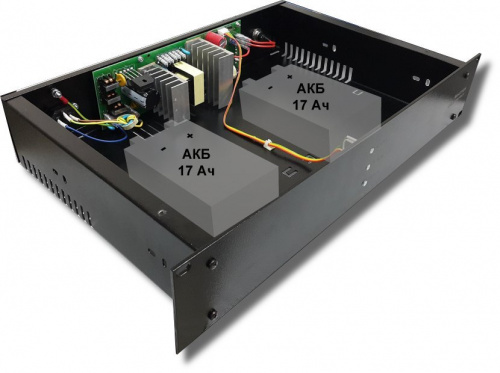 СКАТ-2400И7 RACK (СКАТ ИБП-24/4,5-2x17-RACK) (2143) Источник вторичного электропитания резервированный СКАТ-2400И7 RACK (СКАТ ИБП-24/4,5-2x17-RACK) (2143) Источник вторичного электропитания резервированный