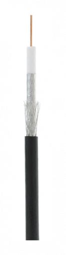 RG-6 CCS, Out, PE (EC-C2-32123B-BK-3) Кабель коаксиальный омедненный RG-6 CCS, Out, PE (EC-C2-32123B-BK-3) Кабель коаксиальный омедненный