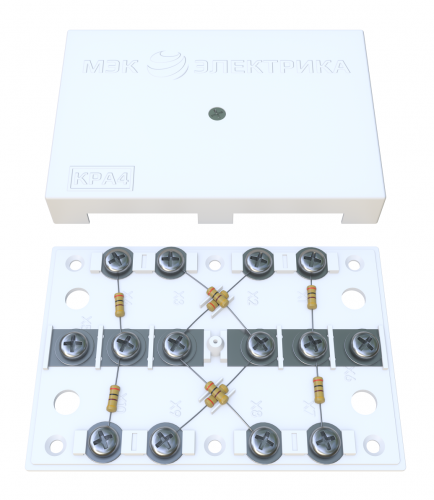 KRA-4 75 Om white (MEC42101) Коробка на 4 абонента KRA-4 75 Om white (MEC42101) Коробка на 4 абонента