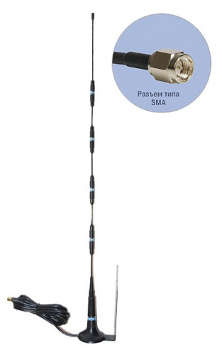 Антей 714 SMA 10м, на кронштейне, 13,5dB Антенна GSM на кронштейне Антей 714 SMA 10м, на кронштейне, 13,5dB Антенна GSM на кронштейне