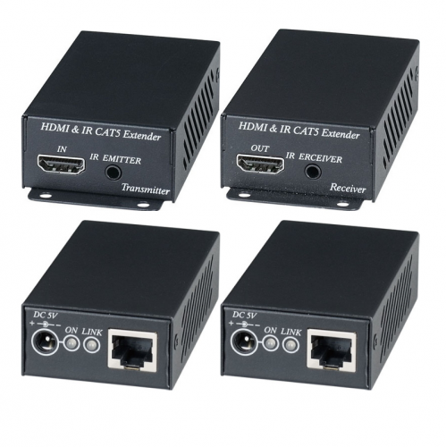 HE02EI Комплект для передачи HDMI-сигнала с ИК-повторителем