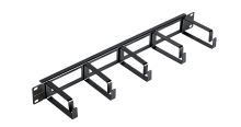 NMC-OK800H-1U-BK-2 (2 шт) Кабельный органайзер 19"