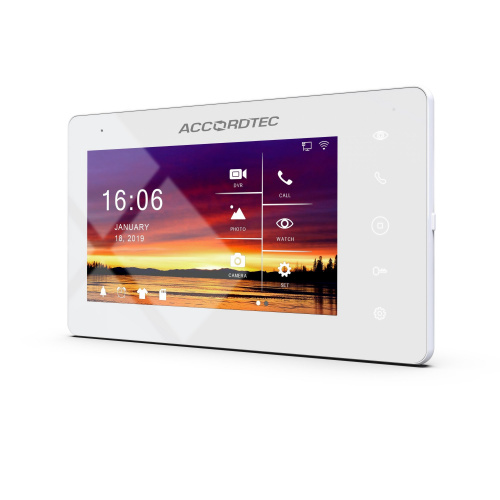 AT-VD710W K EXEL Монитор домофона цветной с функцией «свободные руки» AT-VD710W K EXEL Монитор домофона цветной с функцией «свободные руки»