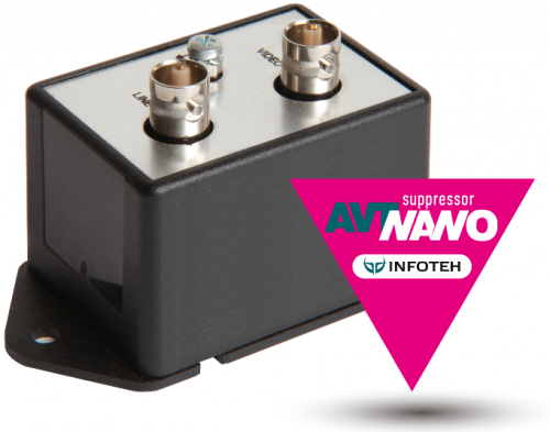 AVT-NanoCoaxSuppressor Подавитель помех в AHD/CVI/TVI AVT-NanoCoaxSuppressor Подавитель помех в AHD/CVI/TVI