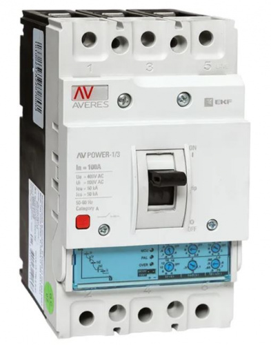 AV-POWER-1/3 100А 50кА ETU2.0 (mccb-13-100-2.0-av)