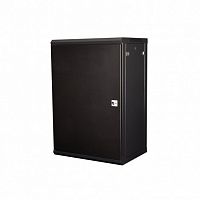 DR-645001 Шкаф телекоммуникационный 19" настенный, дверь металл, 18U
