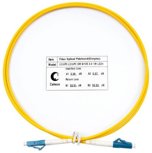 FOP(s)-9-LC-LC-10m (8334c) Патч-корд оптический