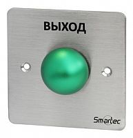 ST-EX131 Кнопка металлическая, врезная, грибок