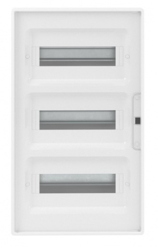 Щиток встраиваемый с дверцей 36 модулей белый FRAME с 4 шинами PEN (F36B3WT) фото 2