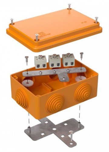 Коробка огнестойкая 120х80х50 (40-0340-FR2.5-6) Коробка огнестойкая для открытой установки Коробка огнестойкая 120х80х50 (40-0340-FR2.5-6) Коробка огнестойкая для открытой установки