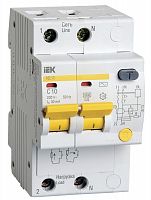 АД12 2Р 10А 30мА (MAD10-2-010-C-030) Автоматический выключатель дифференциального тока