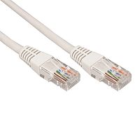 Патч-корд U/UTP CAT 6, RJ45-RJ45, 26AWG, LSZH, серый, 3м REXANT (02-0290-3)