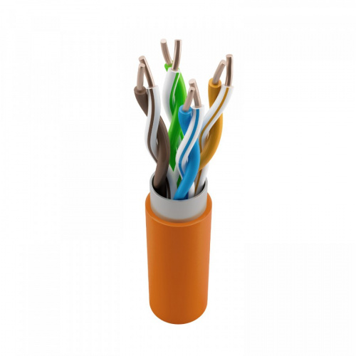 NTSS-IN-FTP4-5E-LSZH-OR кат.5E FTP 4 пары 24AWG LSZH внутренний 305м оранжевый Кабель «витая пара» (LAN) для структурированных систем связи