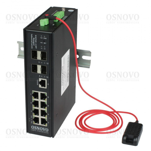 SW-80804/ILS(port 90W,300W) Коммутатор с PoE