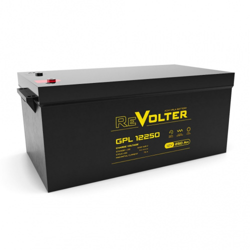 ReVolter GPL 12250 Аккумулятор герметичный свинцово-кислотный ReVolter GPL 12250 Аккумулятор герметичный свинцово-кислотный