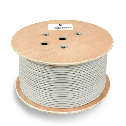 UTP-4P-Cat.6a-SOLID-PVC-GY-100 (11373c-5)