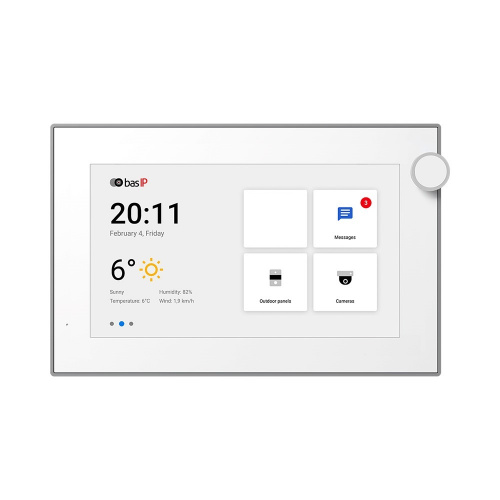 AZ-07LF WHITE Монитор IP-домофона фото 2