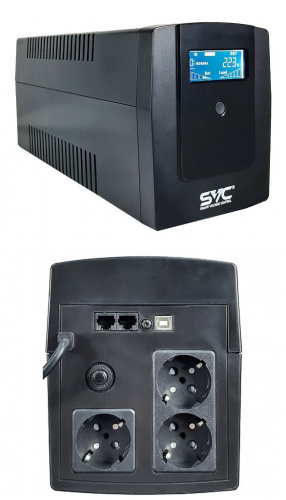 SVC V-1200-R-LCD Источник бесперебойного питания SVC V-1200-R-LCD Источник бесперебойного питания