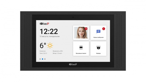 AT-10 BLACK Монитор IP-видеодомофона цветной AT-10 BLACK Монитор IP-видеодомофона цветной