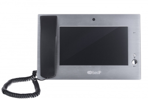 AM-01 SILVER Монитор IP-видеодомофона цветной AM-01 SILVER Монитор IP-видеодомофона цветной