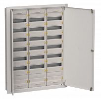 Корпус металлический встраиваемый TITAN 5 ЩРв-252 (3х84) 1130х885х130 IP31 одна дверь серый (TI5-50-V-3х084-31-7035)
