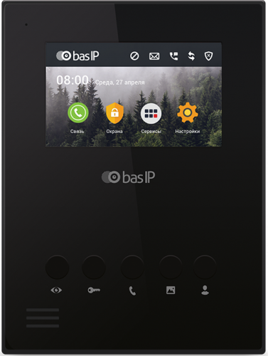 AU-04LA (AU-04L) BLACK Монитор IP-домофона AU-04LA (AU-04L) BLACK Монитор IP-домофона