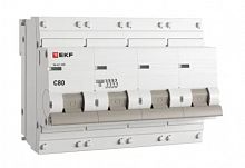 ВА 47-100 4P 80А (C) 10kA PROXIMA (mcb47100-4-80C-pro)