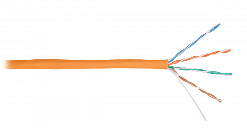 U/UTP 4pair, Cat5e, Solid, In, нг(А)-HF (NMC 4100C-OR) Кабель «витая пара» (LAN) для структурированных систем связи U/UTP 4pair, Cat5e, Solid, In, нг(А)-HF (NMC 4100C-OR) Кабель «витая пара» (LAN) для структурированных систем связи