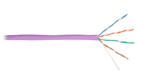 U/UTP 4pair, Cat5e, Solid, In, LSZH (NKL 9100C-VL) Кабель «витая пара» (LAN) для структурированных систем связи