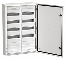 Корпус металлический TITAN 5 ЩРн-120 (2х60) 835х570х140 IP54 одна дверь белый (TI5-50-N-2х060-54)
