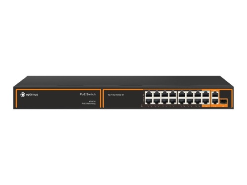 U1I-15F1G2b/2G/1S Коммутатор с питанием по PoE 16-портовый